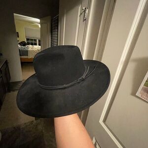 Brand new boutique boho cowboy hat never worn